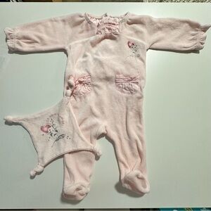 Tape à l'oeil ® Soft Pink Footies One Piece